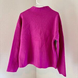 Maeve by Anthropologie Pink Mock Neck Sweater